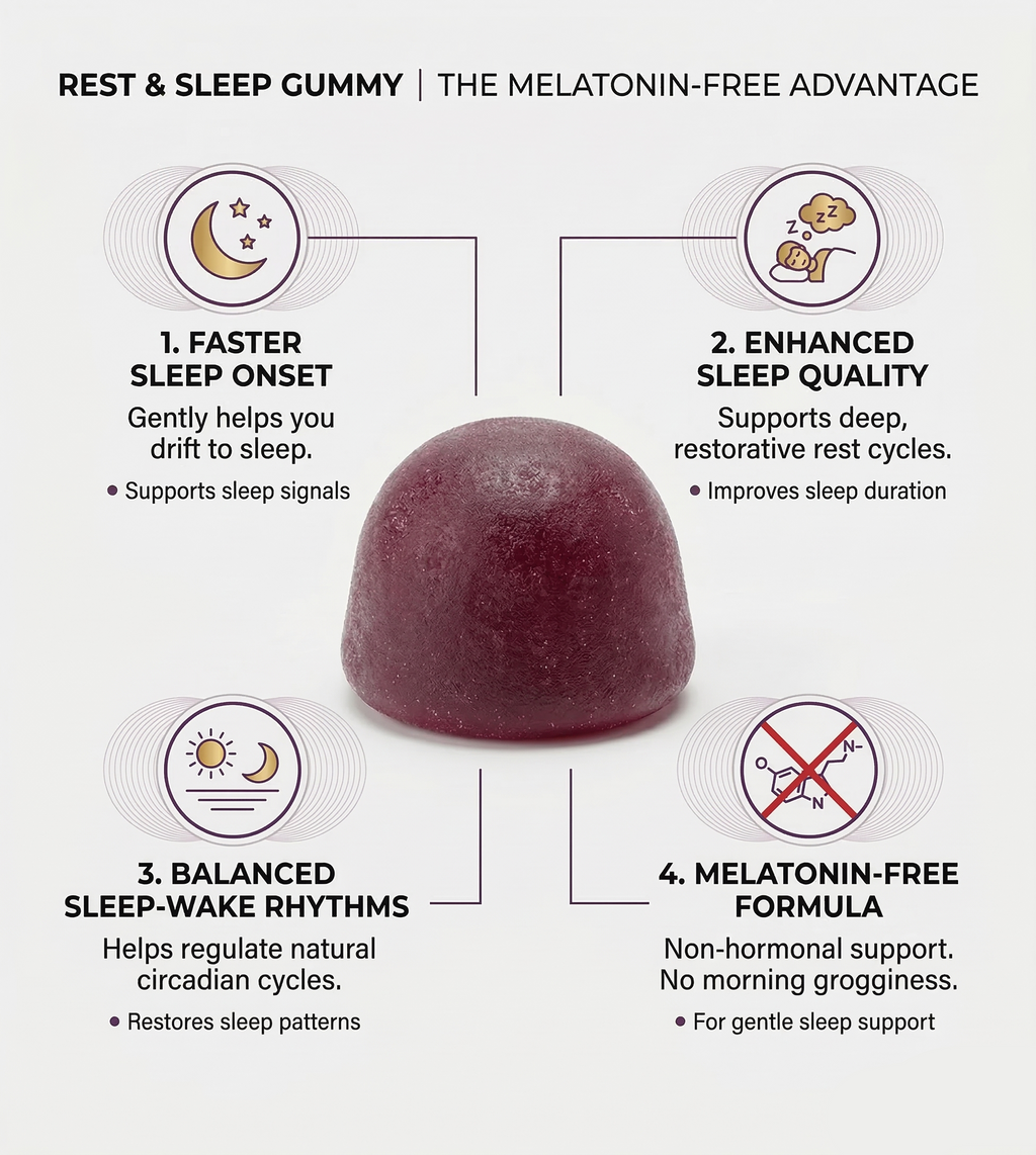 Nightcap Melatonin-Free Sleep Gummies